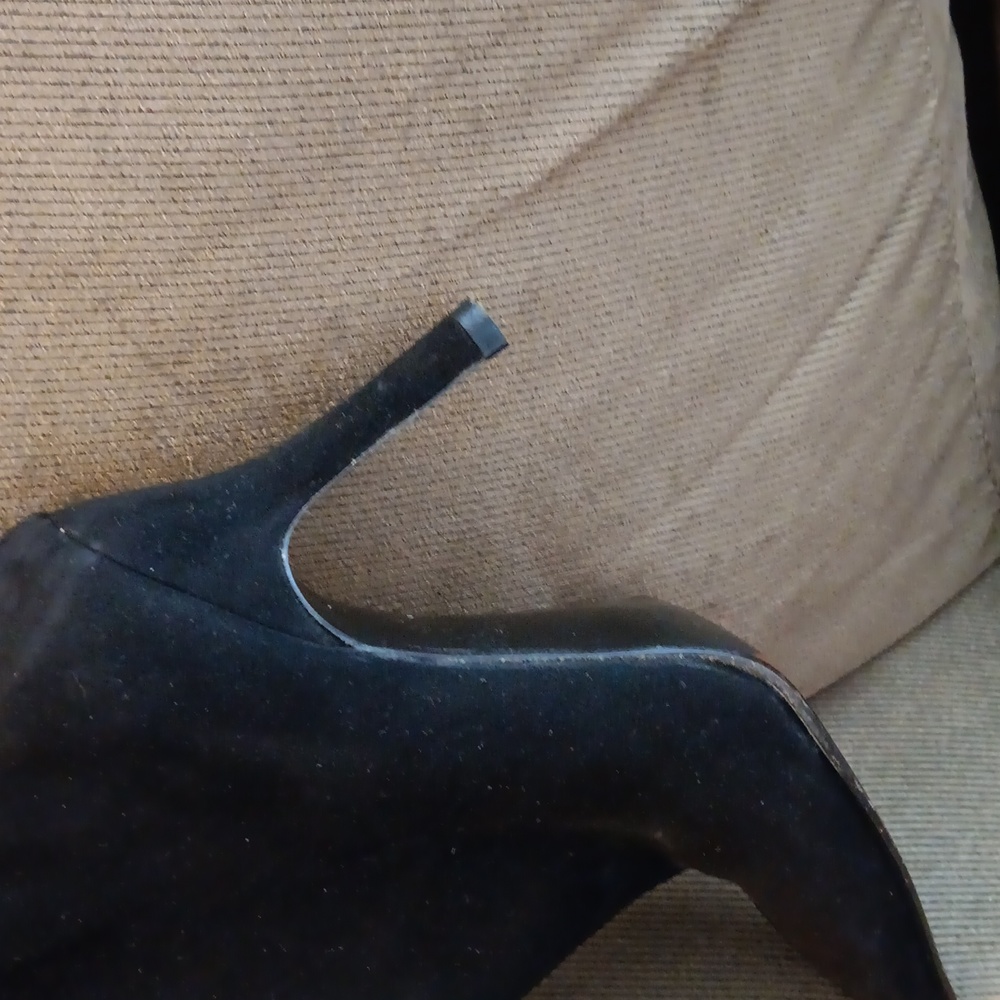 Stuart Weitzman.Rare magnificent over the knee boot,5.5 Weitzman black suade - Picture 5 of 7